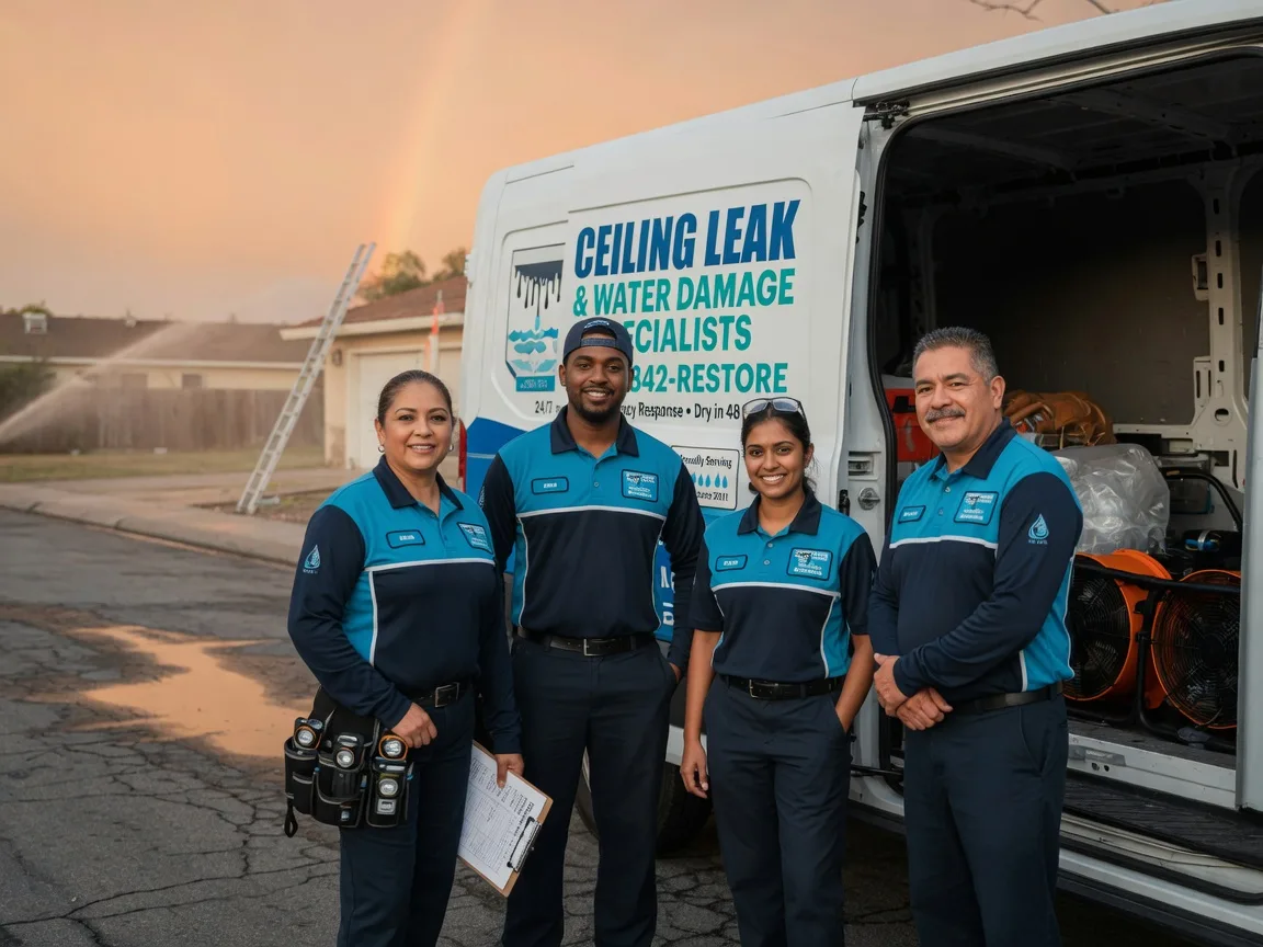 Ceiling Leak Cleanup company in Friedens, PA