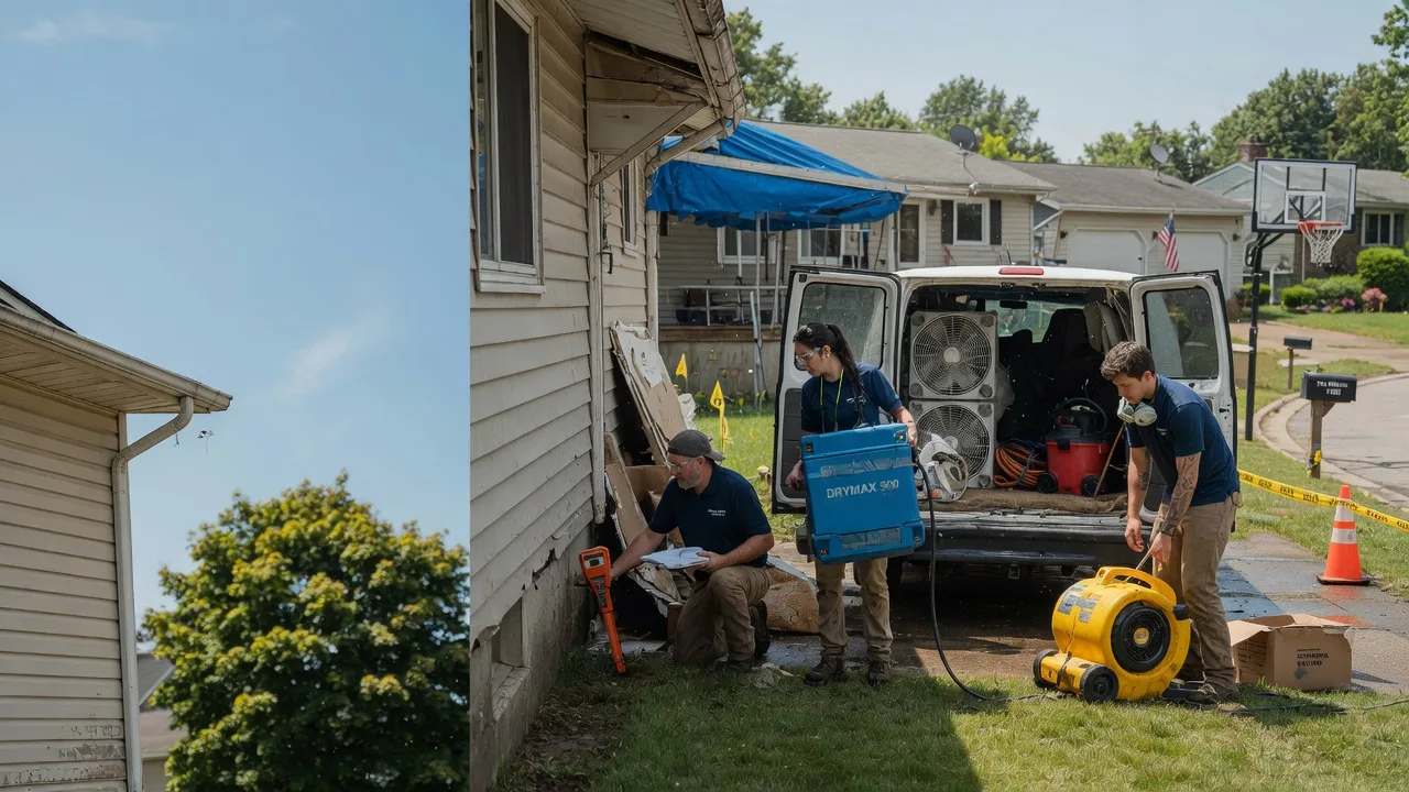 Ceiling Leak Cleanup in Friedens, PA near me