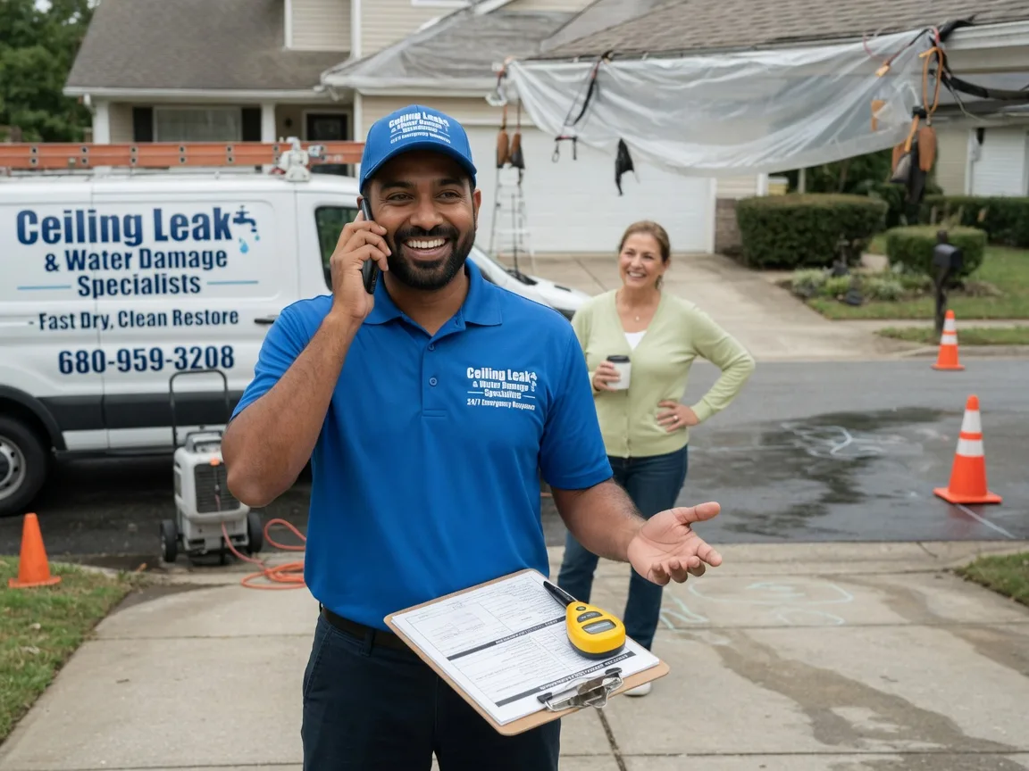 Ceiling Leak Cleanup Friedens, PA FAQs